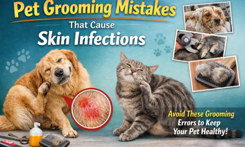 Grooming Mistakes That Cause Skin Infections in Pets