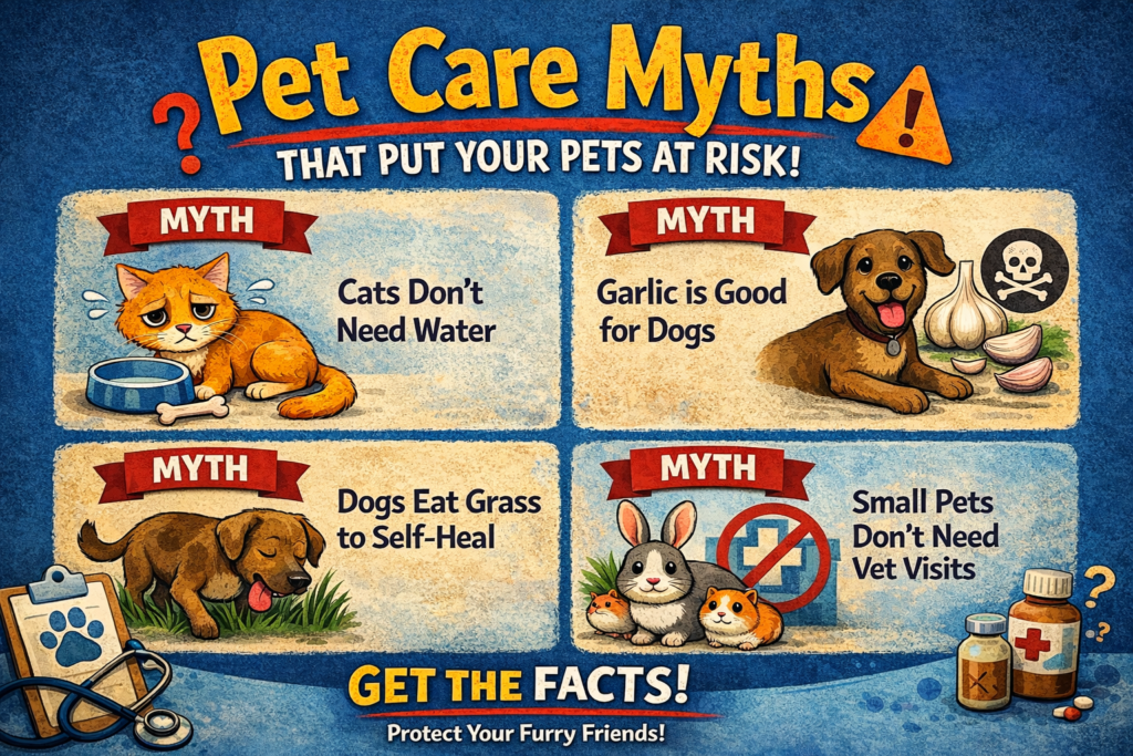 Pet care myths to avoid (2)