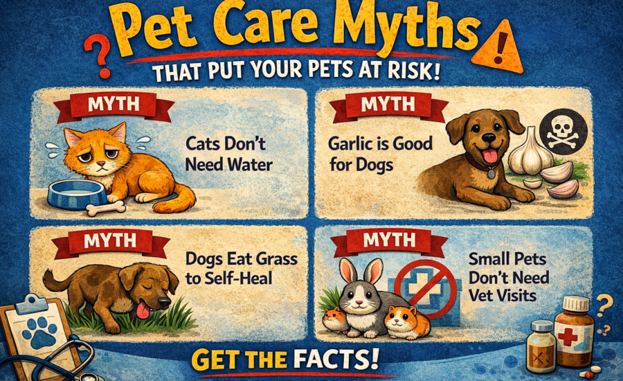 Pet care myths to avoid (2)