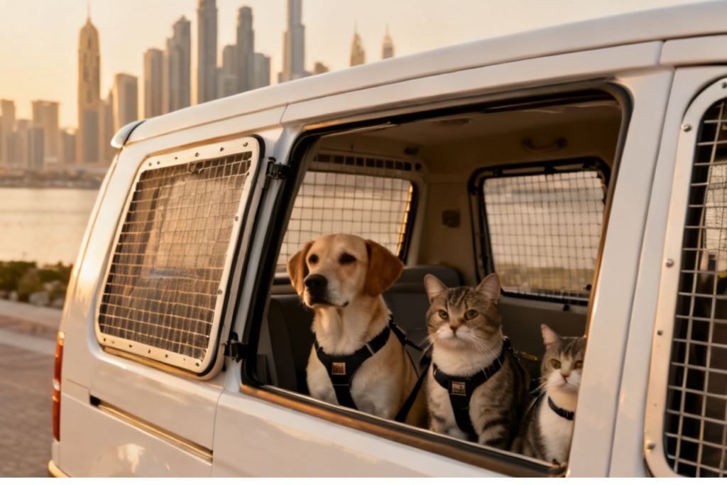 pet taxi services in Dubai